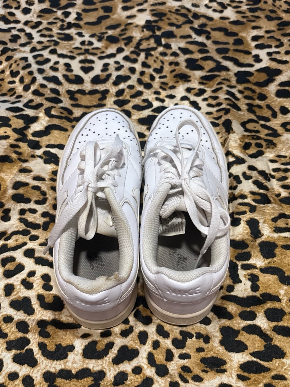 Nike Women’s White Dunk Low Sneakers